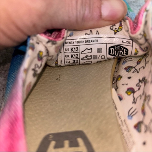 Hey Dude Kids' Wendy Dreamer Shoes Size 13 - Picture 2 of 6